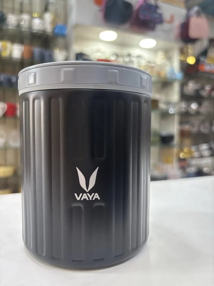 Vaya food jar black 500 ml