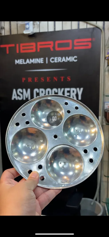 Brass Idli Cooker with tin coating
