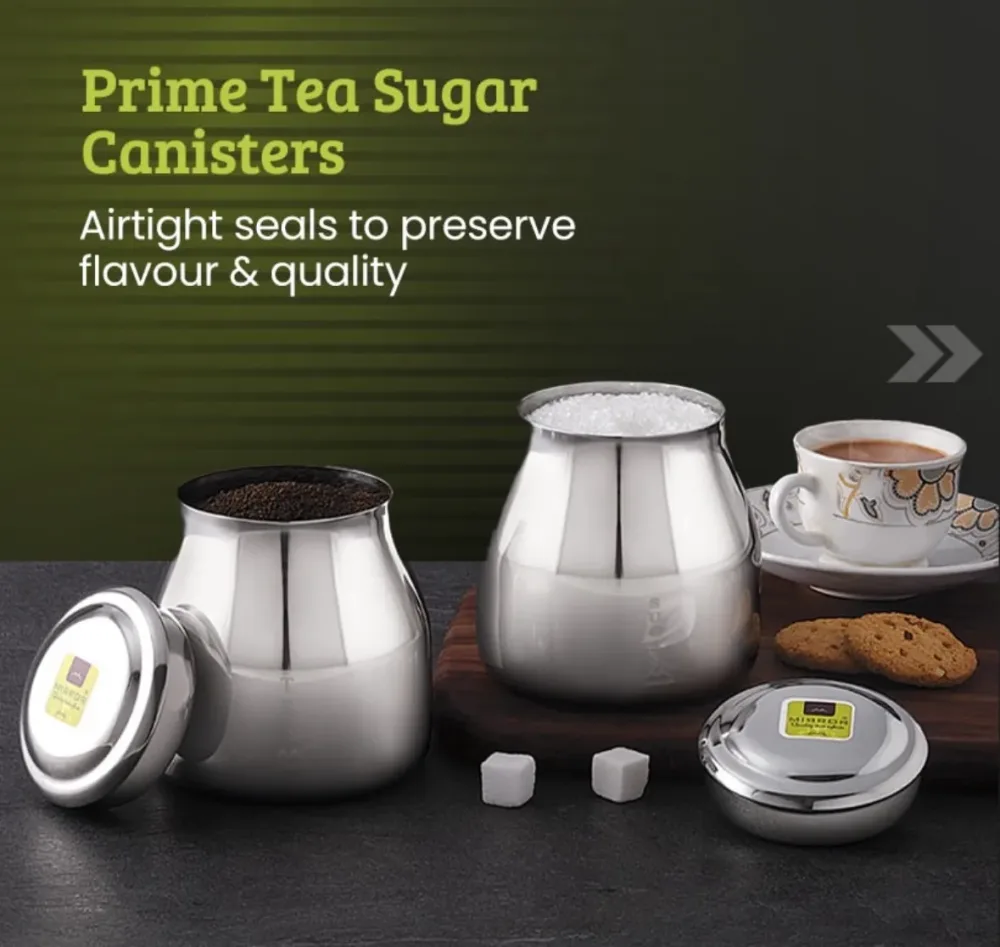 Prime Tea Sugar Containers