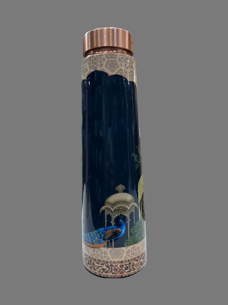 Signoraware Copper Bottle Designer Printed
