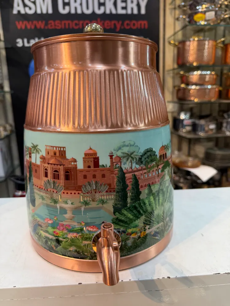 Copper matka with  tap