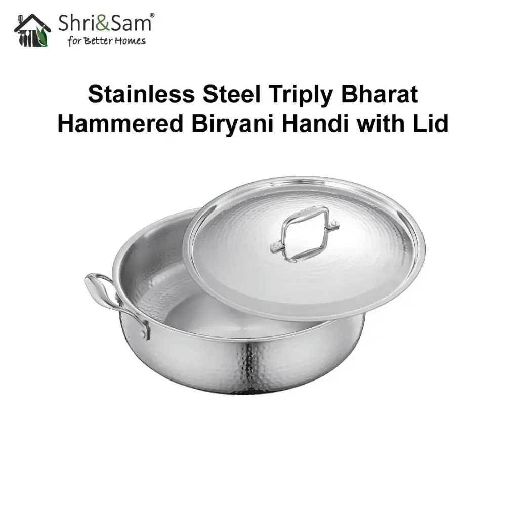 Shri and Sam Hammered Biryani Handi