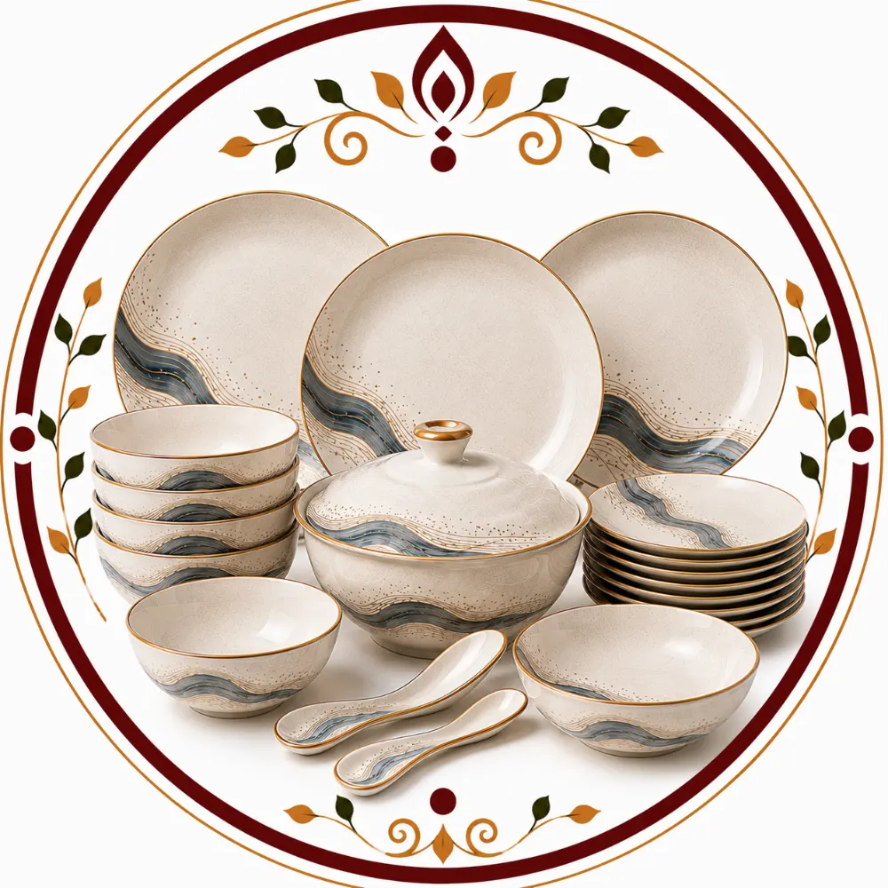 Glass/Ceramic Dinner sets