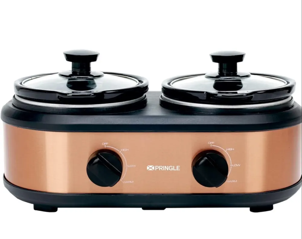 Pringle dual slow cooker Rose Gold