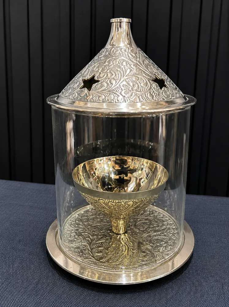 Akhand Diya Large Golden
