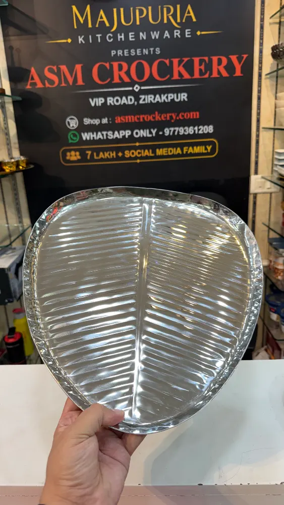 Banana leaf stainless steel 10 inches length 