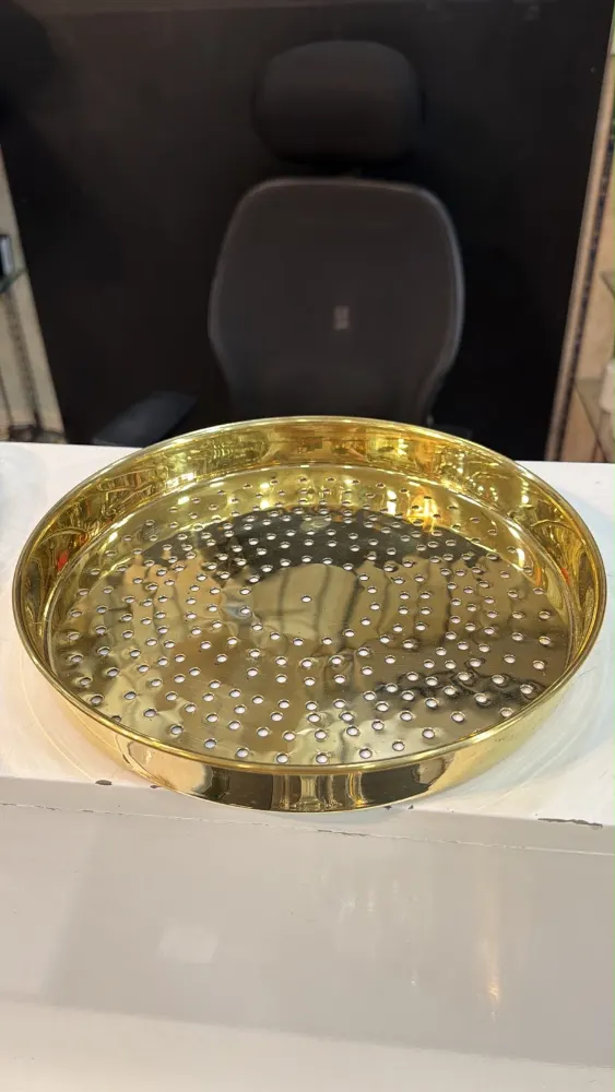 Brass steam Chalni